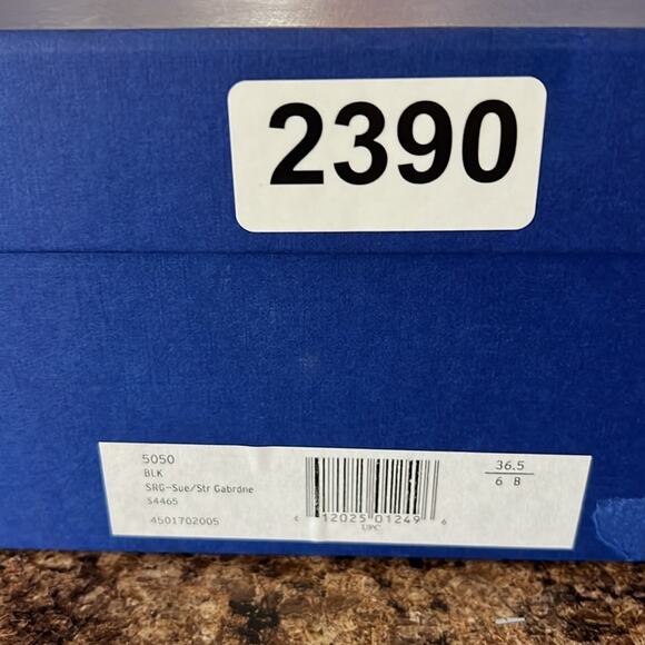 Stuart Weitzman 5050 Black Suede Iconic Over The Knee Stretch Boots NEW Size 6 - Picture 15 of 15